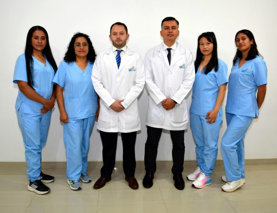 Equipo médico y asistencial de UDIAM IPS